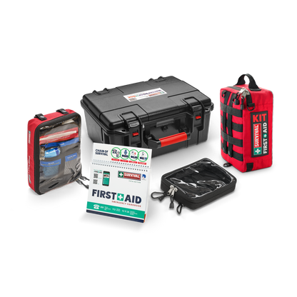 Marine Scale G bundle: workplace first aid case, marine module, handbook and waterproof box
