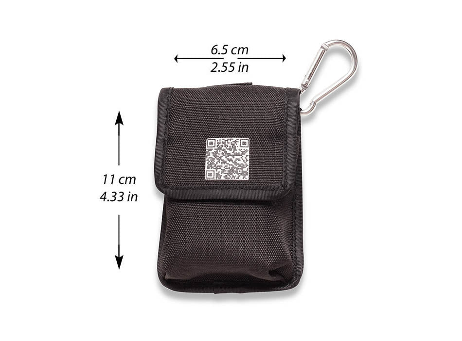 Dimensions of the Pocket CPR Kit: 6.5 x 11 cm